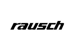 Rausch Logo auf weißem Hintergrund, repräsentiert den Hersteller von hochwertigen Kanalinspektionssystemen und -technik.